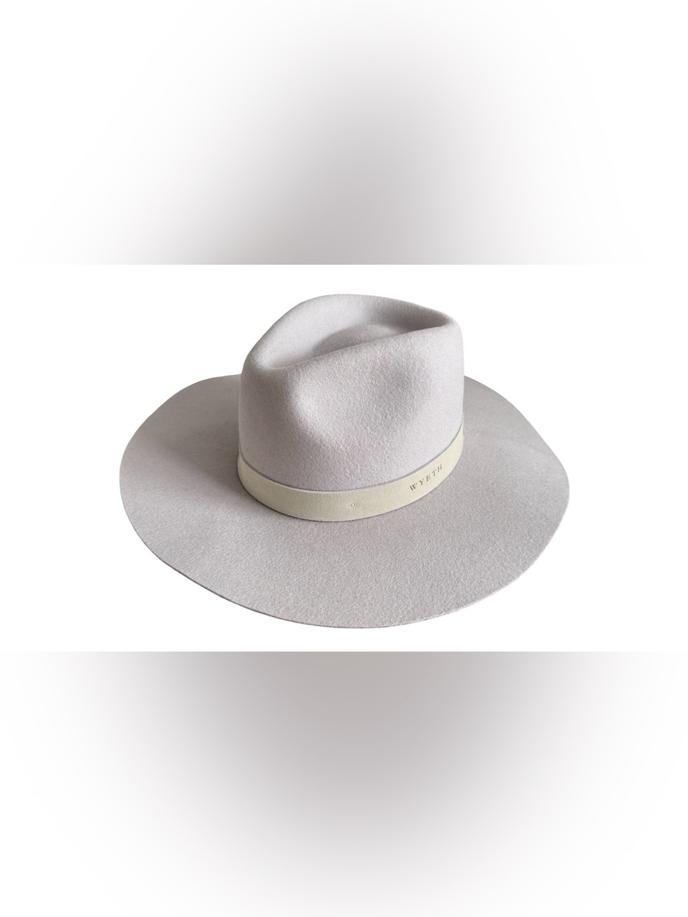 RARE NWT Wyeth Wide Brim LAVENDER 100% Wool Cowboy Hat